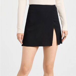 Reformation Margot Slit Mini Skirt Size 10 EUC